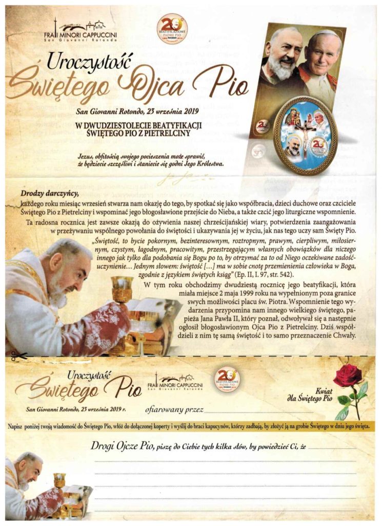 informacje z San Giovanni Rotondo